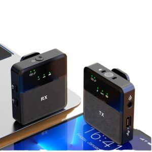 SX9 Ultra-Portable Wireless Lapel Mic for Live Streaming