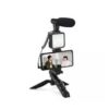 Video Making kit AY-49 vlogging camera with mic Tripod Kit