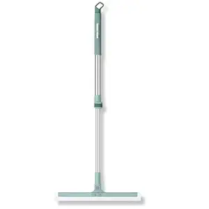 Magic Broom Sweeper with Extendable Handle | 2-in-1 Silicone Floor Wiper for Wet & Dry Cleaning | Bathroom, Tiles, Glass & Floor Wiper Broom | Adjustable Multipurpose Cleaning Tool