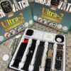 Ultra 2 Combo 15+1 BT Calling Sports Mode Fitness 10 Starps with Airpods Pro, Watch Glass, Rope for Airpods & Watch Cover for Men & Women Smartwatch Multicolour Straps
