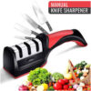 Sharpener Stage Sharpening Tool Knife for Ceramic and Steel Knives Knife Sharpening Steel