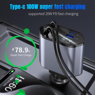 4 in 1 Car Charger