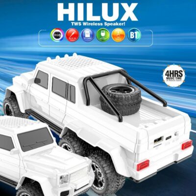 Hilux Custom Car Door Speakers with RGB LED Lighting (1214 Series)