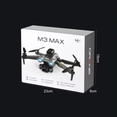 M3 max brushless 8k triple camera drone